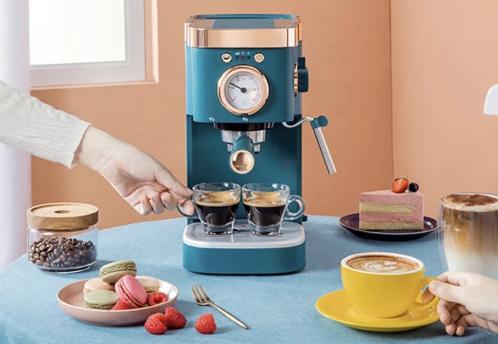 coffee grinding espresso machine